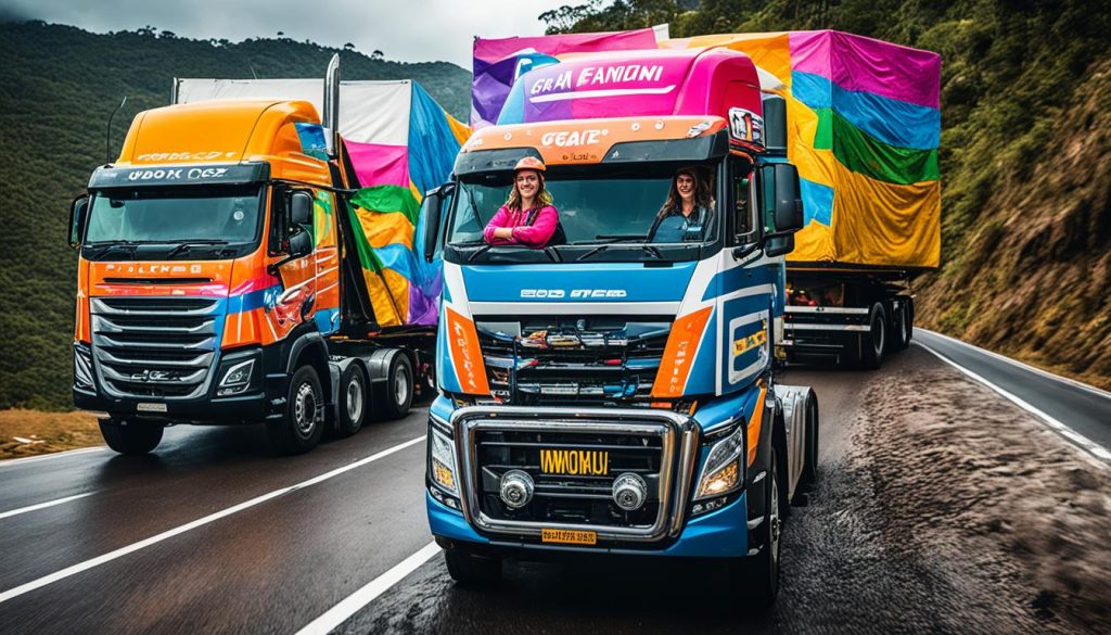 Caminhoneiras no Brasil