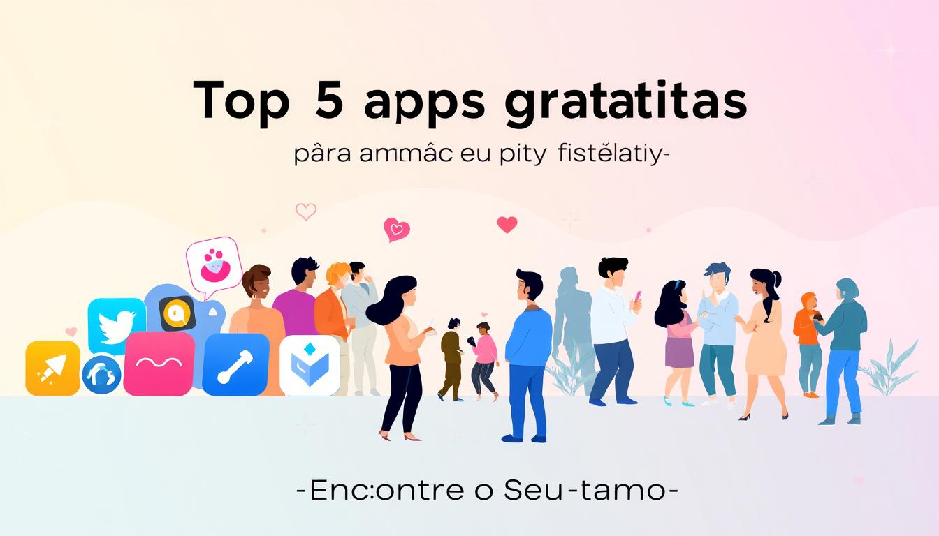 Top 5 apps gratuitas para amor ou amizade